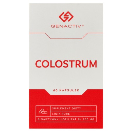 Genactiv Nahrungsergänzungsmittel Kolostrum 12 g (60 Stück)
