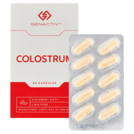 Genactiv Complément alimentaire colostrum 12 g (60 pièces)