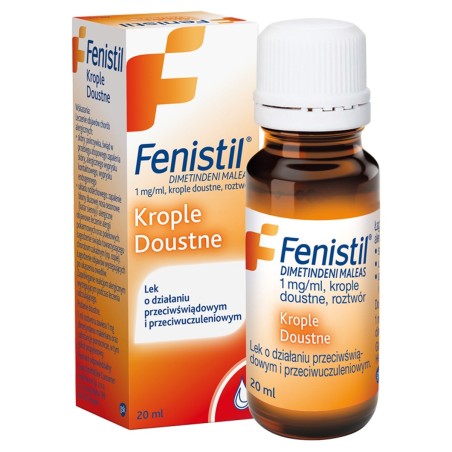 Fenistil 1 mg/ml Gouttes orales 20 ml