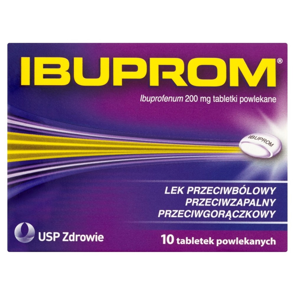 Ibuprom 200 mg Filmtabletten 10 Tabletten
