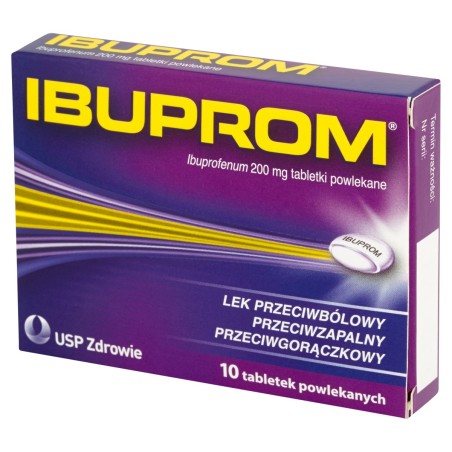 Ibuprom 200 mg Comprimidos recubiertos con película 10 comprimidos