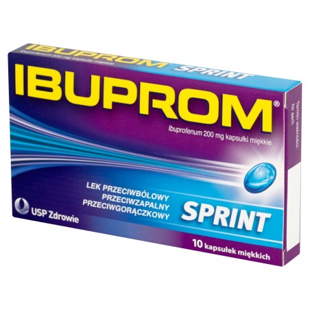 Ibuprom Sprint 200 mg Cápsulas blandas 10 cápsulas