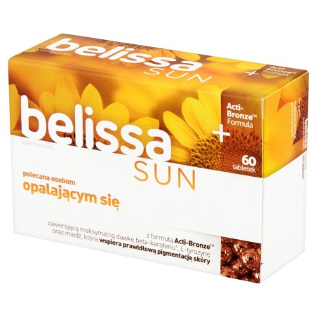 Belissa Sun Nahrungsergänzungsmittel 60 Tabletten