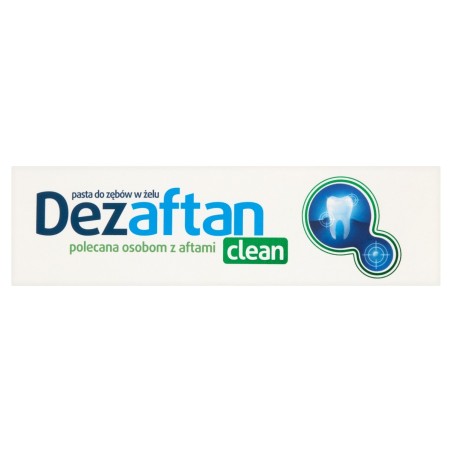 Dezaftan clean Toothpaste gel 75 ml