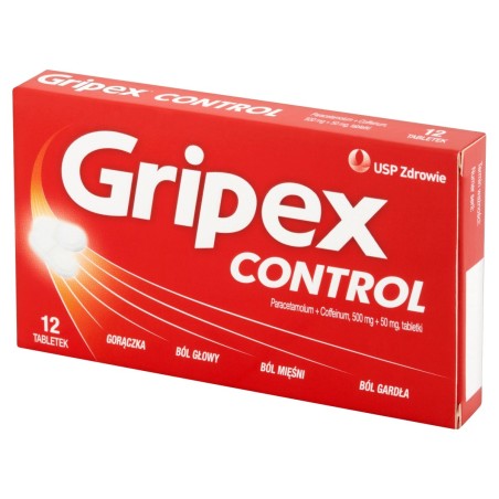 Gripex Control Comprimés 12 pièces
