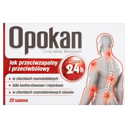 Opokan Entzündungshemmendes und schmerzstillendes Mittel 20 Stück