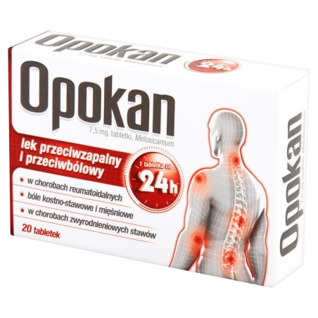 Opokan Entzündungshemmendes und schmerzstillendes Mittel 20 Stück