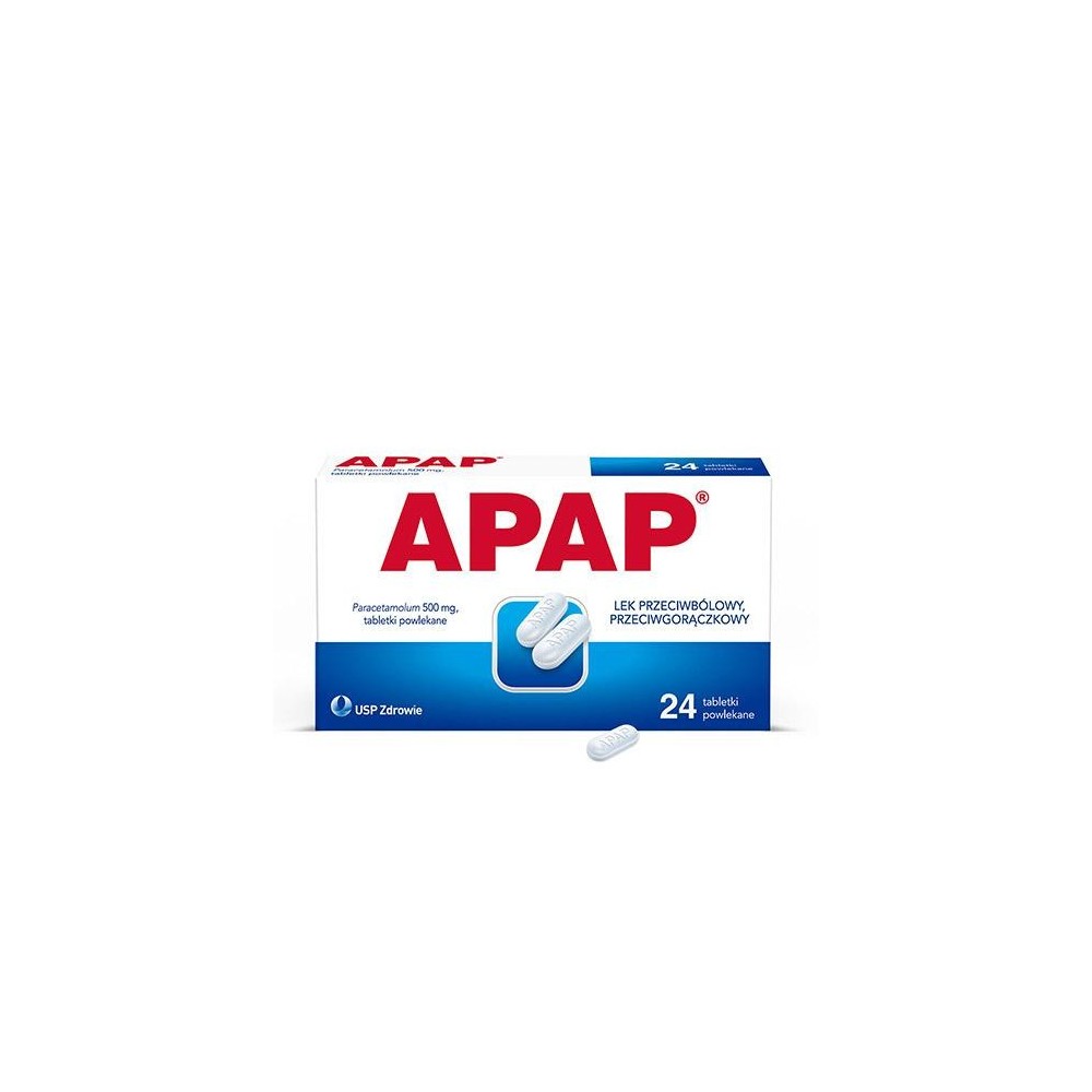 Apap 500 mg x 24 Tabletten