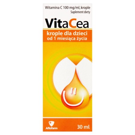 VitaCea Gocce per bambini da 1 mese di età Integratore alimentare 30 ml