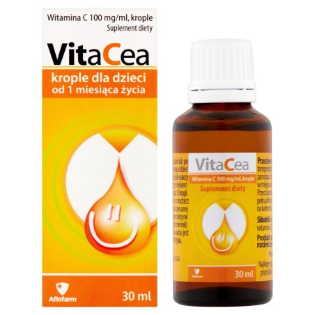 VitaCea Kapky pro děti od 1 měsíce Doplněk stravy 30 ml