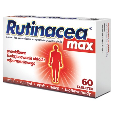 Rutinacea max Suplement diety 60 sztuk