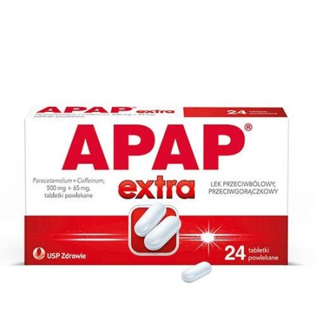 Apap Extra x 24 comprimidos