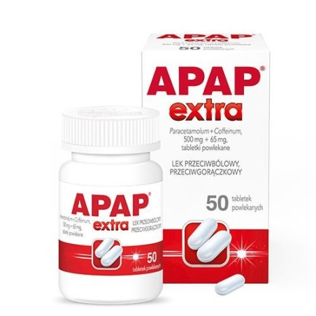 Apap Extra x 50 tablets