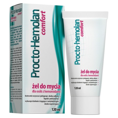 Procto-Hemolan Comfort Washing gel for people with hemorrhoids 120 ml