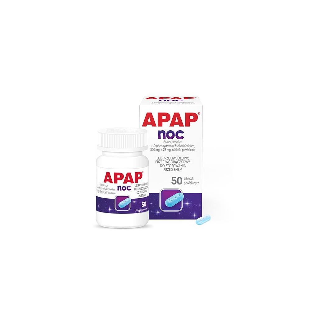 Apap Night x 50 Tabletten