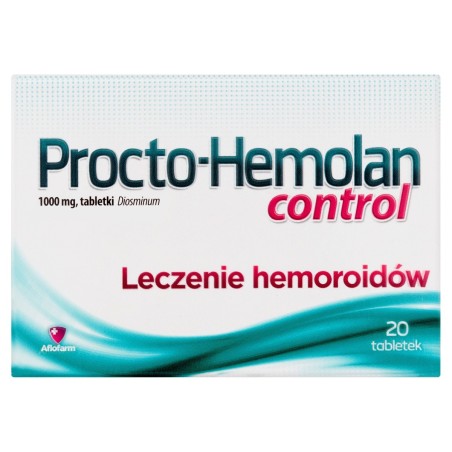 Procto-Hemolan Control Tablets 20 pieces
