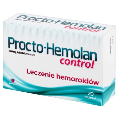 Procto-Hemolan Tabletas Control 20 piezas