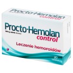 Comprimés de contrôle Procto-Hemolan 20 pièces