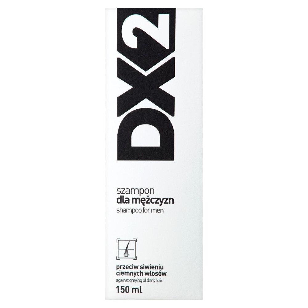 DX2 Shampoo for men against graying of dark hair 150 ml