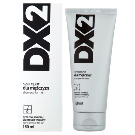 DX2 Shampoo for men against graying of dark hair 150 ml