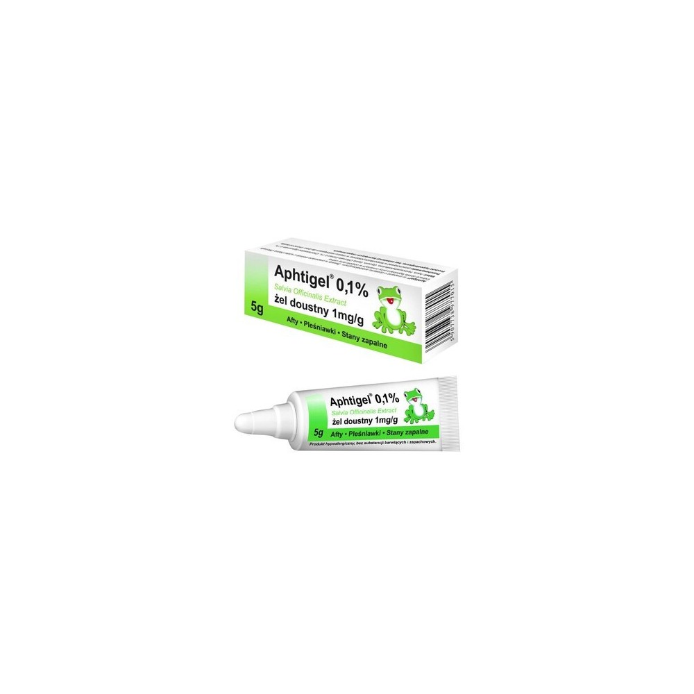 Aphtigel 0,1% 1 mg/g gel orale tubo da 5 g