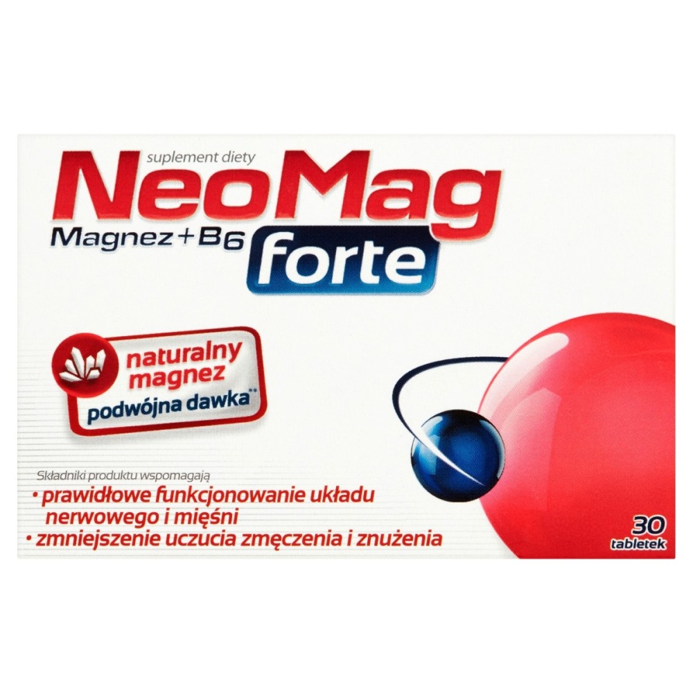 NeoMag forte Complément alimentaire 30 pièces