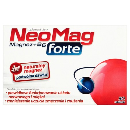 NeoMag forte Dietary supplement 30 pieces
