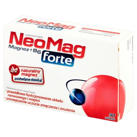 NeoMag forte Suplement diety 30 sztuk