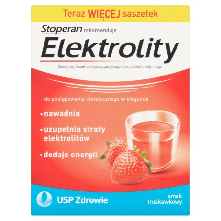 Stoperan Electrolytes strawberry flavor 29.4 g (7 x 4.2 g)
