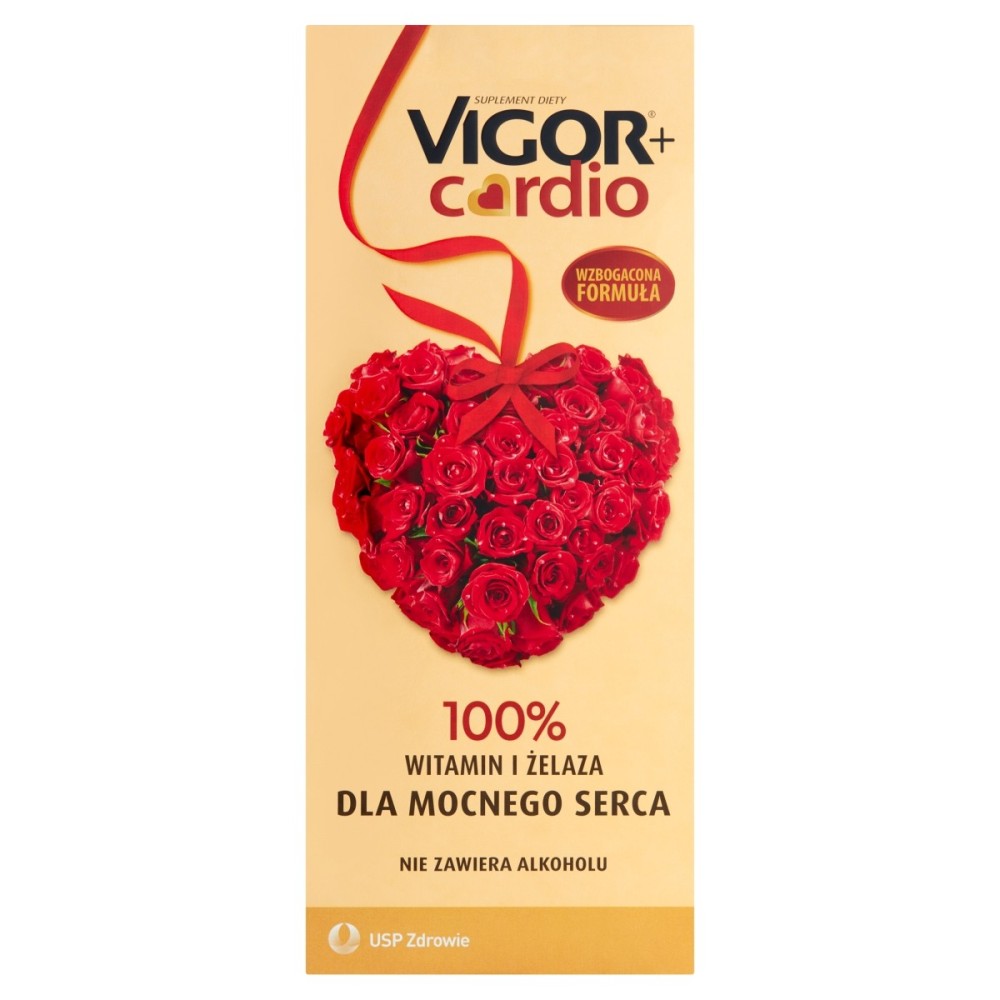 Vigor+ Cardio Preparat witaminowy w płynie Suplement diety 1000 ml