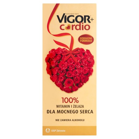 Vigor+ Cardio Preparado vitamínico líquido Suplemento dietético 1000 ml