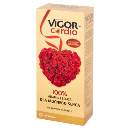 Vigor+ Cardio Preparato vitaminico liquido Integratore alimentare 1000 ml