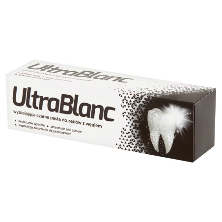 UltraBlanc Whitening černá zubní pasta s uhlím 75 ml