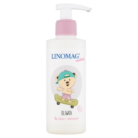 Linomag Emollients Oil pro děti a kojence 200 ml