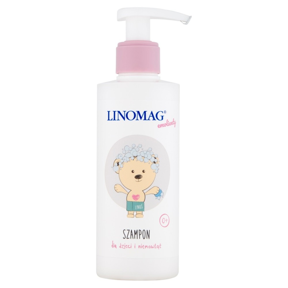 Linomag Emollients Shampoo for children and babies 200 ml