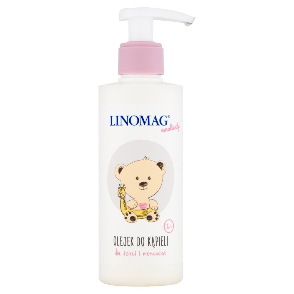 Linomag Emollients Bath oil for children and babies 200 ml