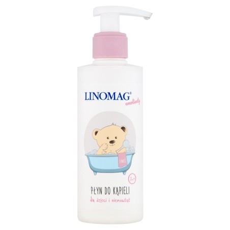 Linomag Emollients Bath liquid for children and infants 200 ml