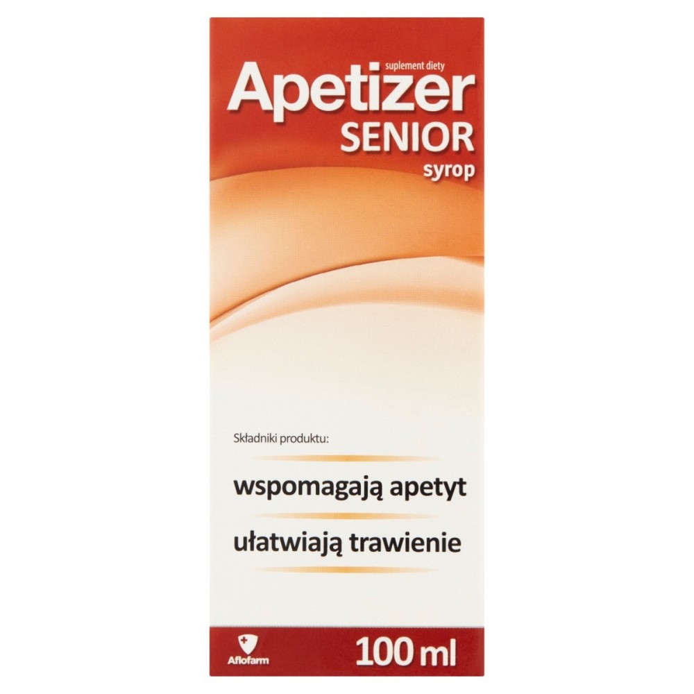 Apetizer Senior Nahrungsergänzungsmittel Sirup 100 ml