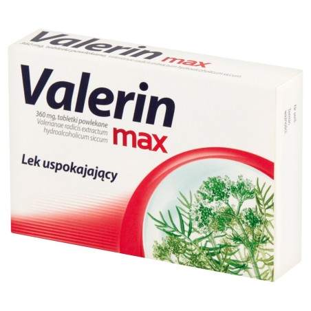 Valerin max Sedante 10 piezas