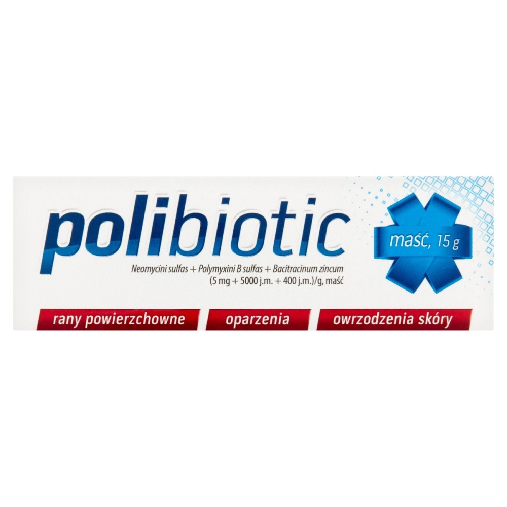 Pommade polibiotique 15 g