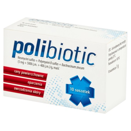 Pommade polibiotique 10 pièces