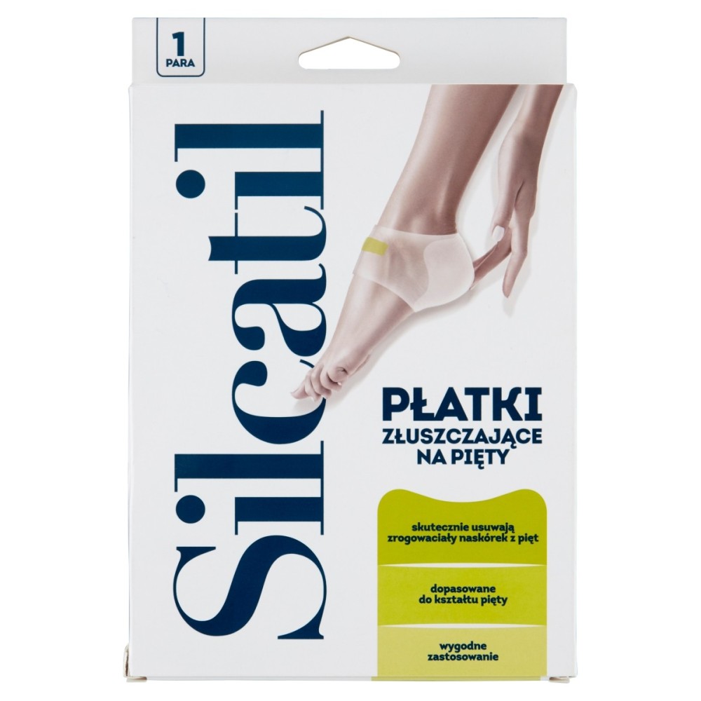 Silcatil Exfoliating pads for heels 18 g