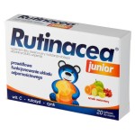Rutinacea junior Suplemento dietético, sabor a fruta, 20 piezas