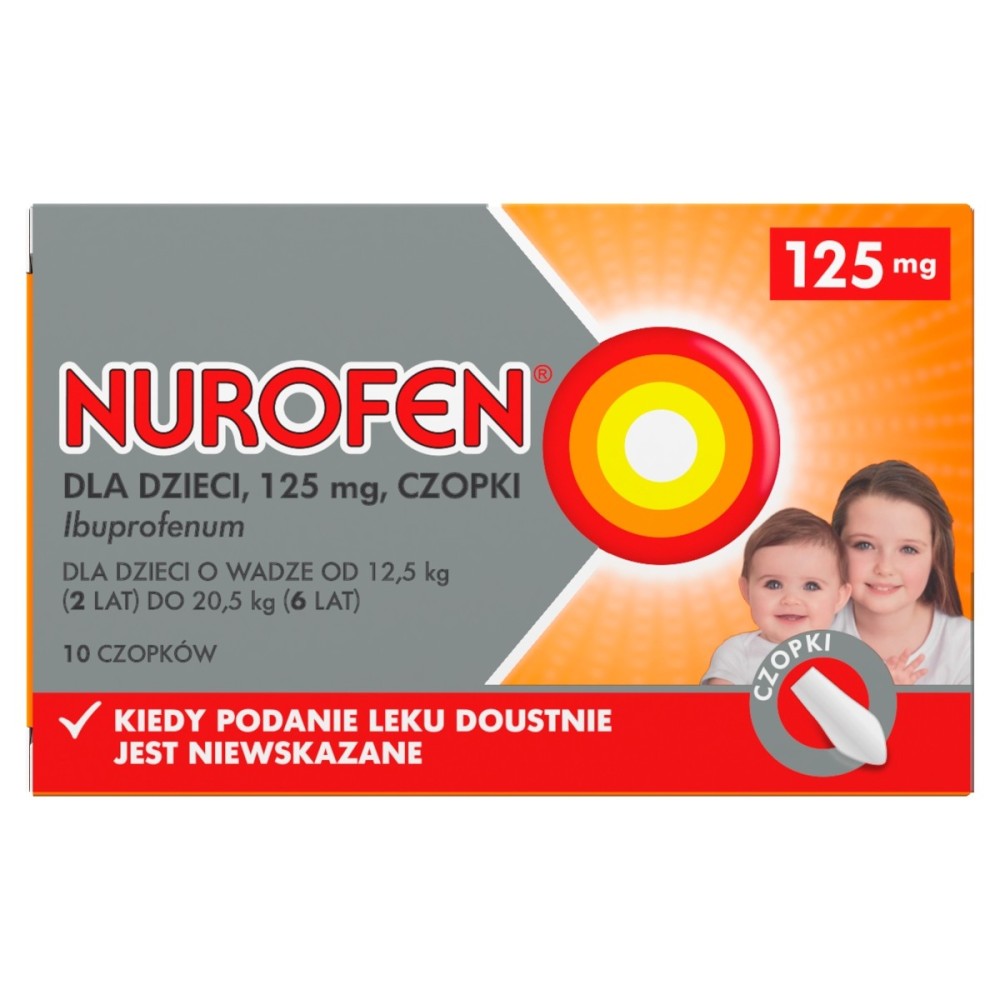 Nurofen Suppositories for children 10 pieces
