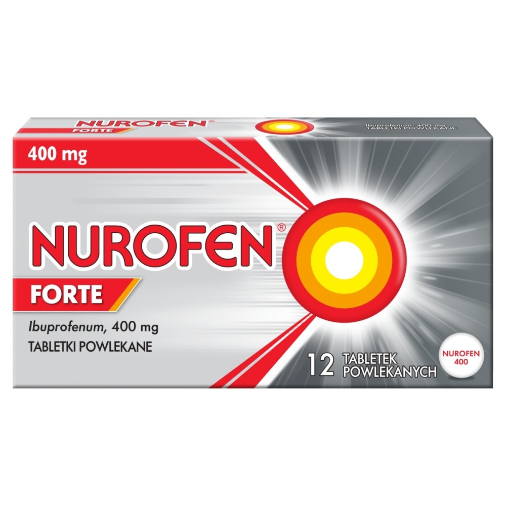 Nurofen Forte Tabletki powlekane 12 sztuk