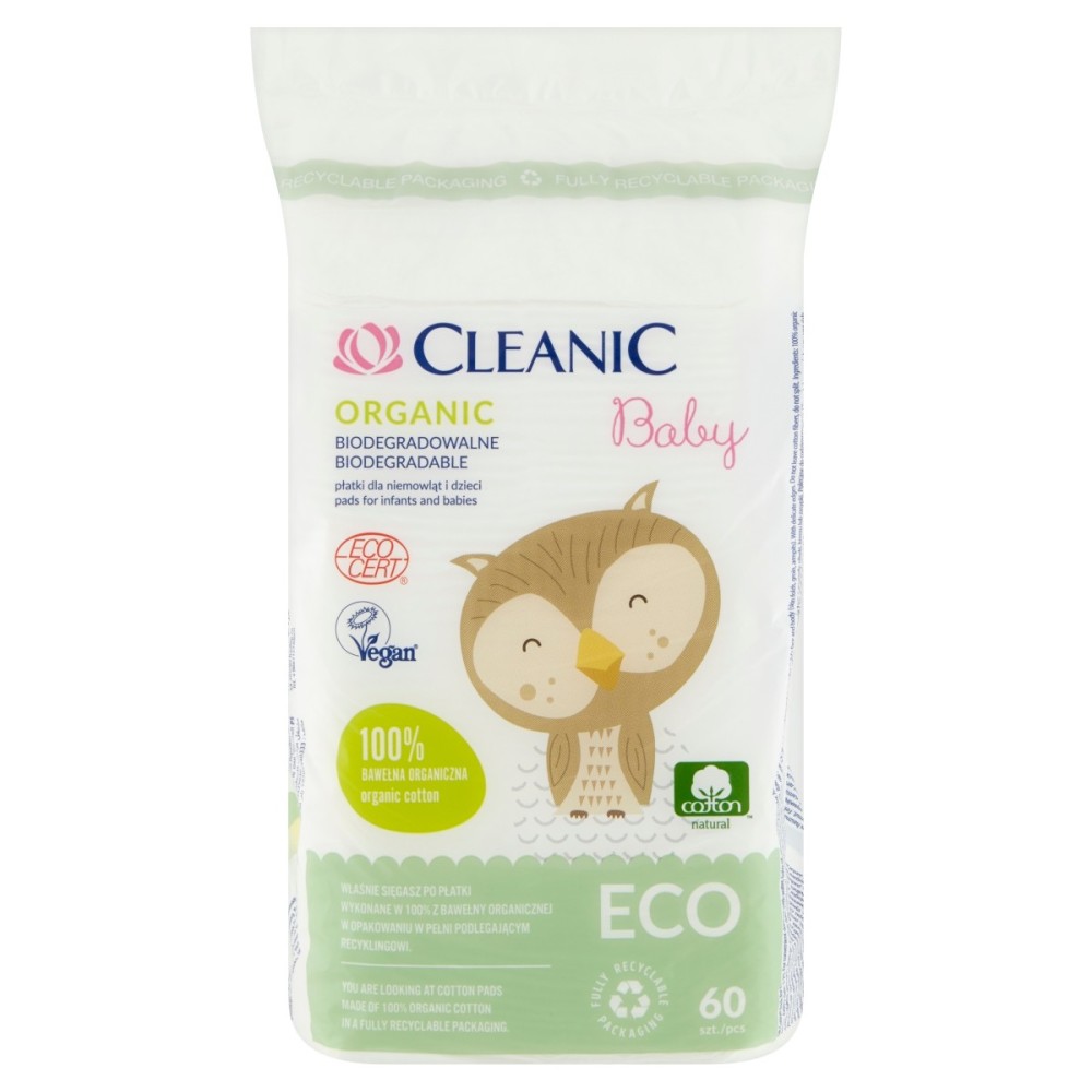 Cleanic Baby Bio Cereálie pro kojence a děti 60 kusů