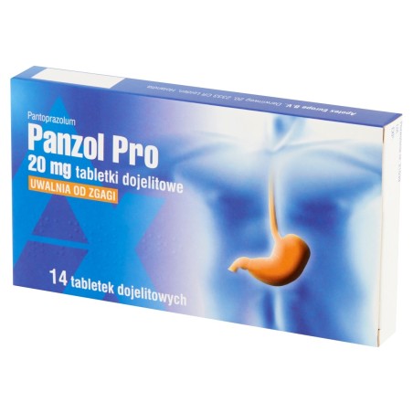 Panzol Pro Gastro-resistant tablets 14 pieces