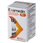 Rychlé testovací proužky Examedin pro stanovení koncentrace glukózy v krvi, 50 kusů