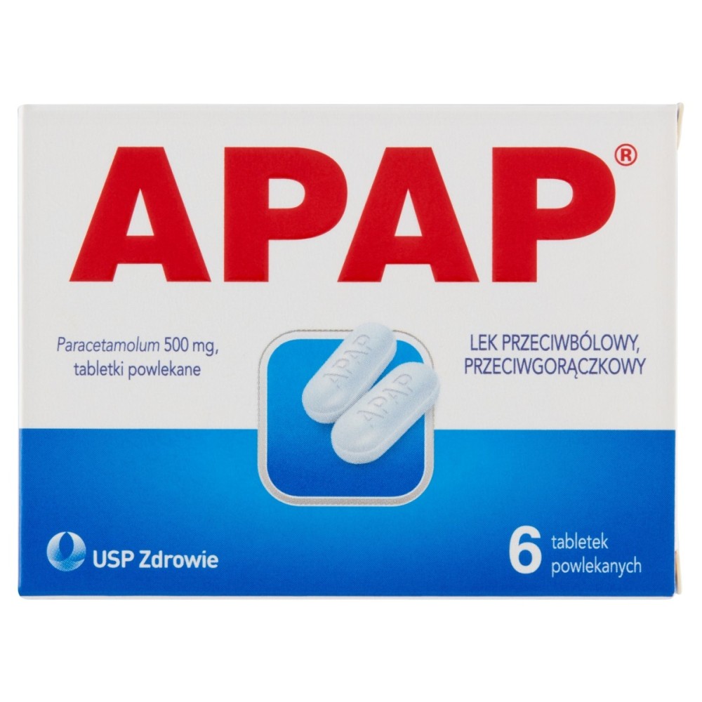 Apap Antipyretisches Schmerzmittel 6 Stück