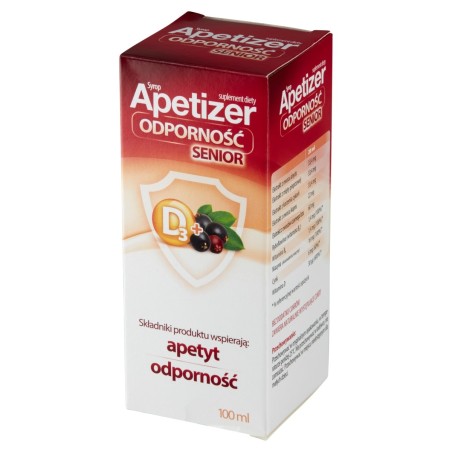 Apetizer Odporność Senior Suplement diety syrop 100 ml